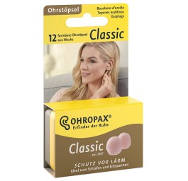 OHROPAX Classic sourdines cire 12 pce