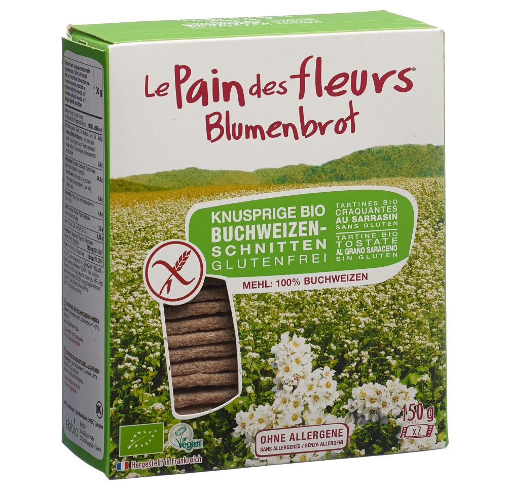 LE PAIN DES FLEURS tart croq sarr bio s gl n 150 g