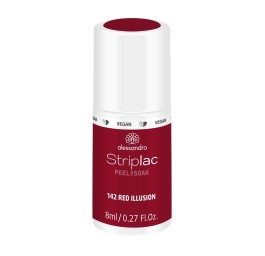 ALESSAN Striplac 2 0 Peel or Soak Red Illusion