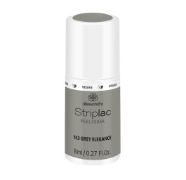 ALESSAN Striplac 2 0 Peel or Soak Grey Elegance