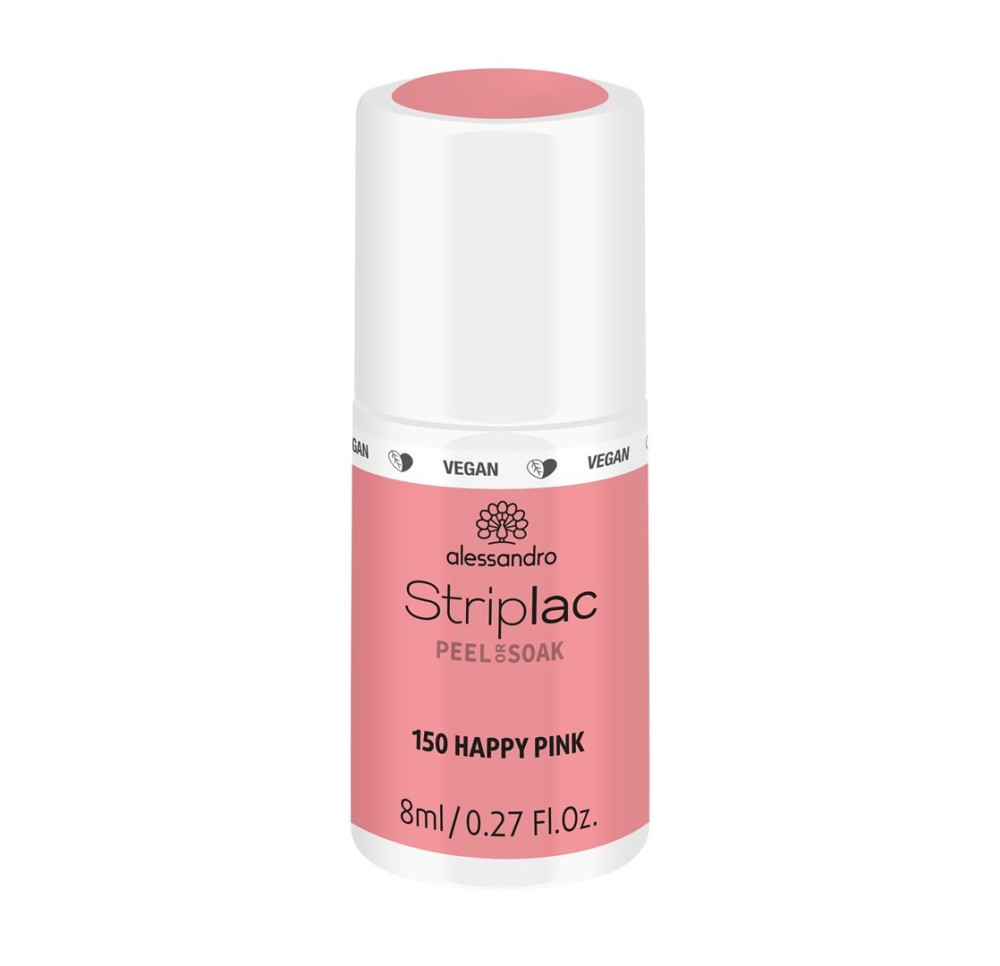 ALESSAN Striplac 2 0 Peel or Soak Happy Pink ALESSAN Striplac 2 0 Peel or Soak Happy Pink