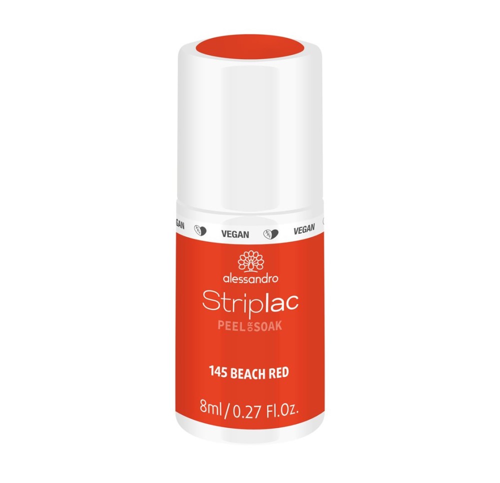 ALESSAN Striplac 2 0 Peel or Soak Beach Red ALESSAN Striplac 2 0 Peel or Soak Beach Red