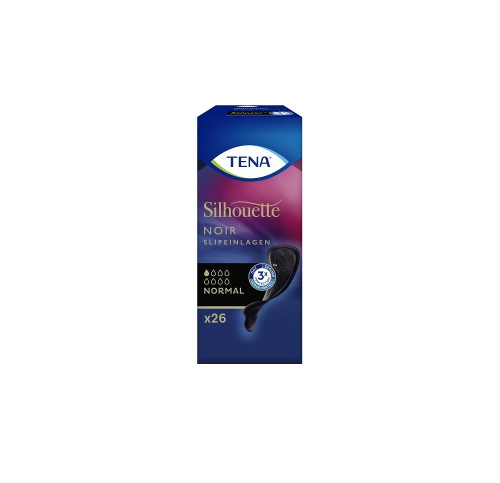 TENA Silhouette Noir Liner 26 pce