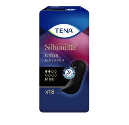 TENA Silhouette Noir Mini Pad 18 pce