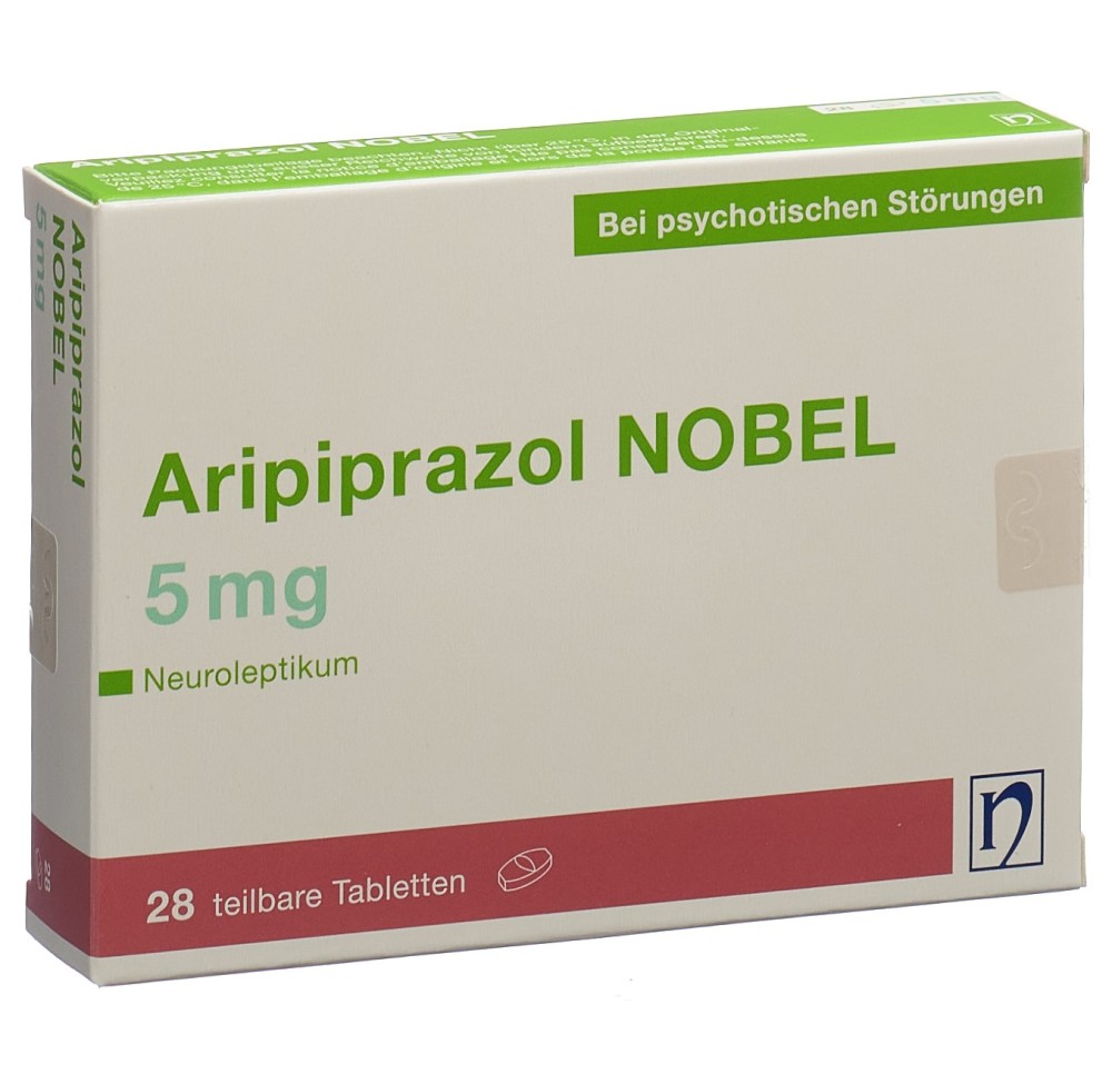 ARIPIPRAZOL NOBEL cpr 5 mg 28 pce ARIPIPRAZOL NOBEL cpr 5 mg 28 pce