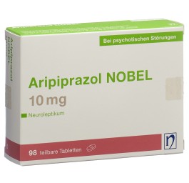 ARIPIPRAZOL NOBEL cpr 10 mg 98 pce