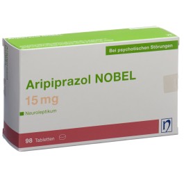 ARIPIPRAZOL NOBEL cpr 15 mg 98 pce