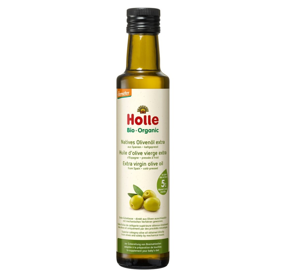 HOLLE huile d'olive pour aliment bébé fl 250 ml