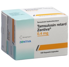 TAMSULOSIN retard Zentiva caps ret 0.4 mg 100 pce