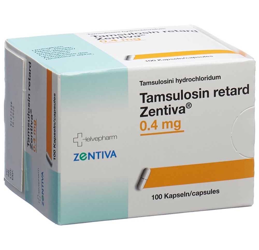TAMSULOSIN retard Zentiva caps ret 0.4 mg 100 pce TAMSULOSIN retard Zentiva caps ret 0.4 mg 100 pce