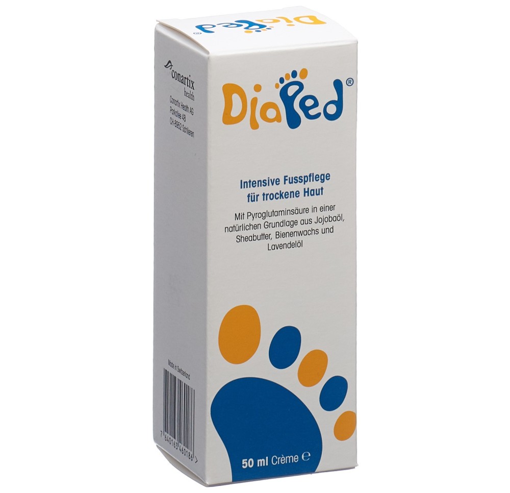 DIAPED crème pour les pieds tb 50 ml DIAPED crème pour les pieds tb 50 ml