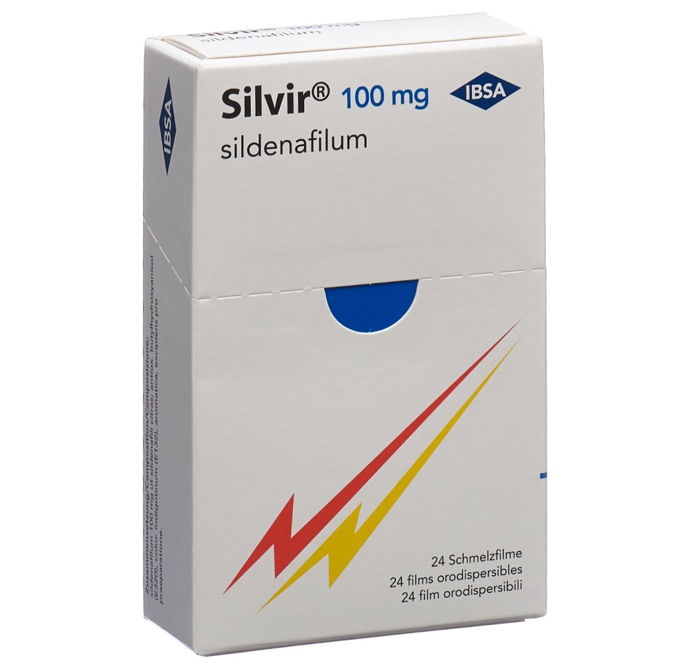 SILVIR film orodisp 100 mg 24 pce SILVIR film orodisp 100 mg 24 pce