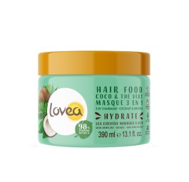 LOVEA hair food masque 3en1 coco thé vert 390 ml