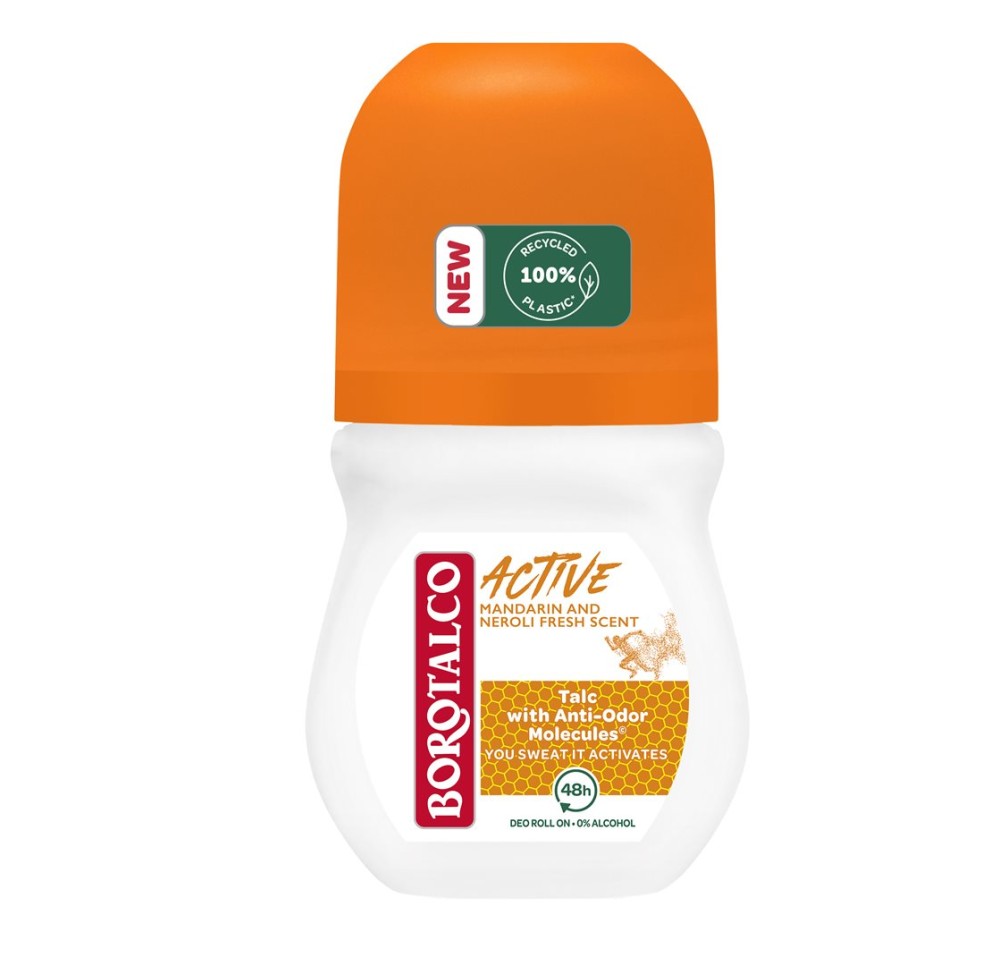 BOROTALCO Deo Active roll on manda néro 50 ml BOROTALCO Deo Active roll on manda néro 50 ml