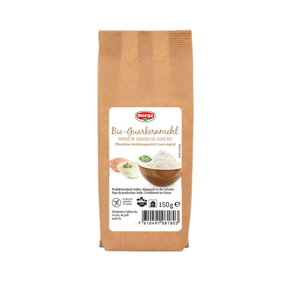 MORGA farine de guar sans gluten bio sach 150 g MORGA farine de guar sans gluten bio sach 150 g