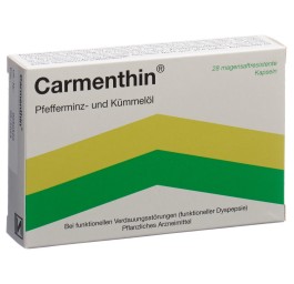 CARMENTHIN caps moll gastro-résistantes 28 pce