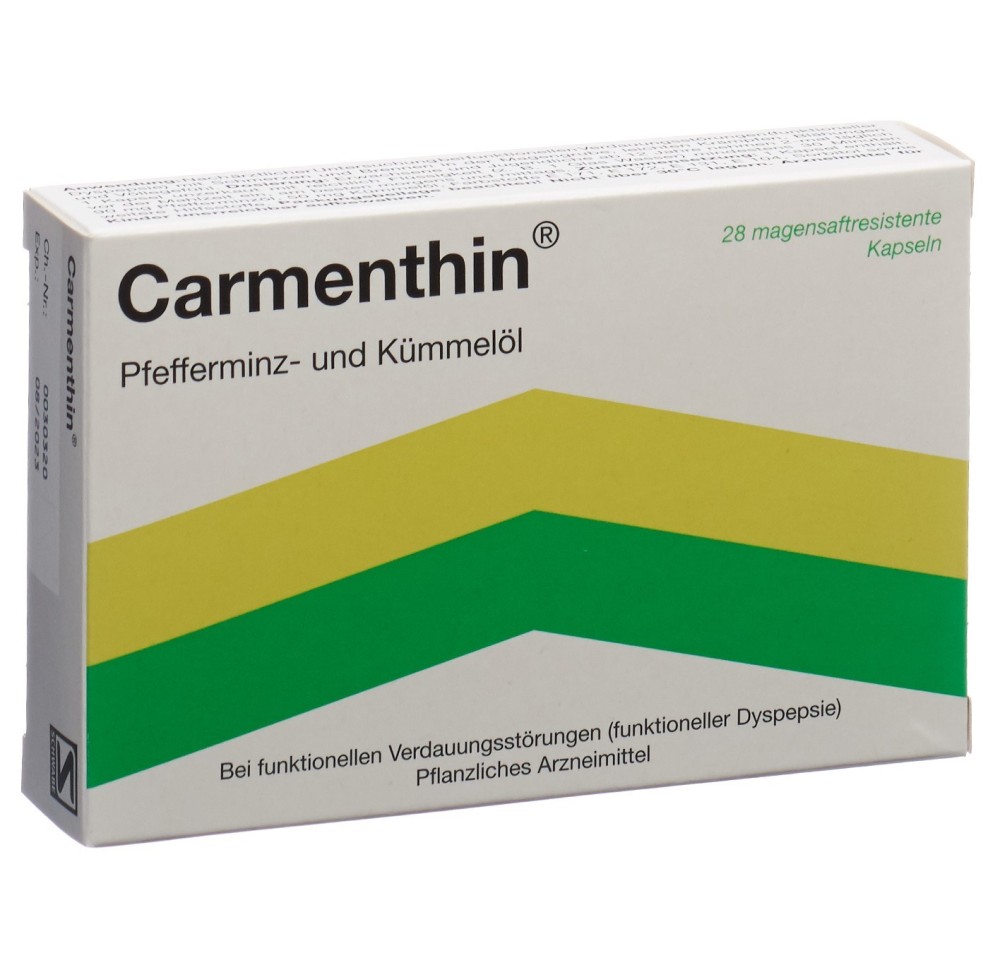 CARMENTHIN caps moll gastro-résistantes 28 pce CARMENTHIN caps moll gastro-résistantes 28 pce