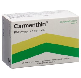 CARMENTHIN caps moll gastro-résistantes 84 pce
