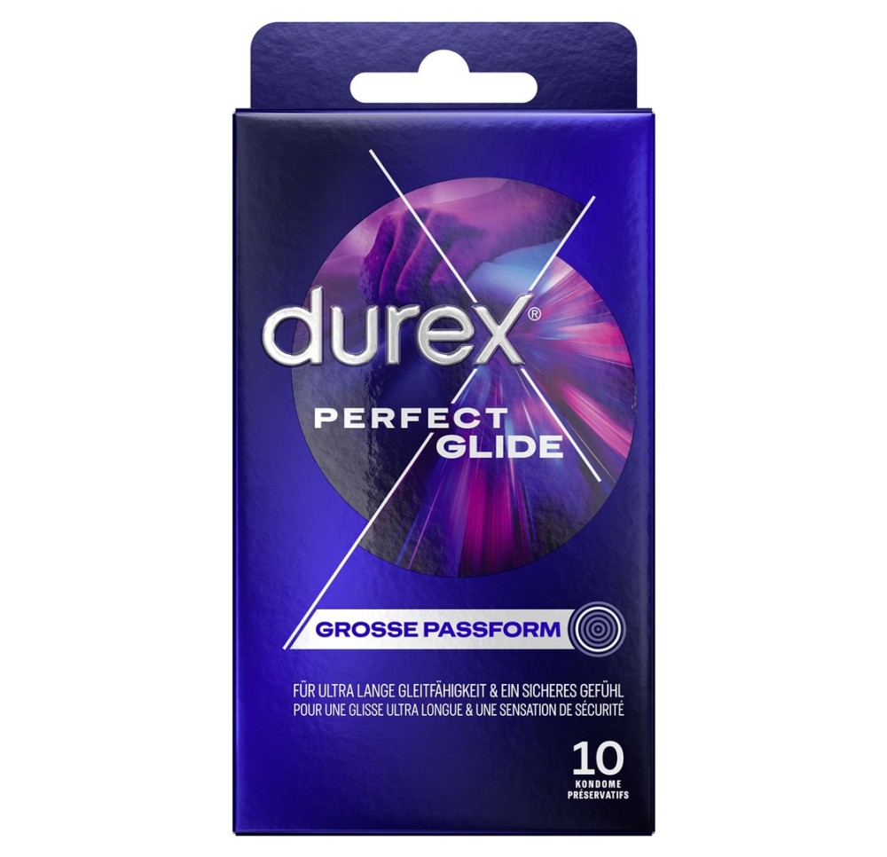DUREX Perfect Glide préservatif 10 pce DUREX Perfect Glide préservatif 10 pce