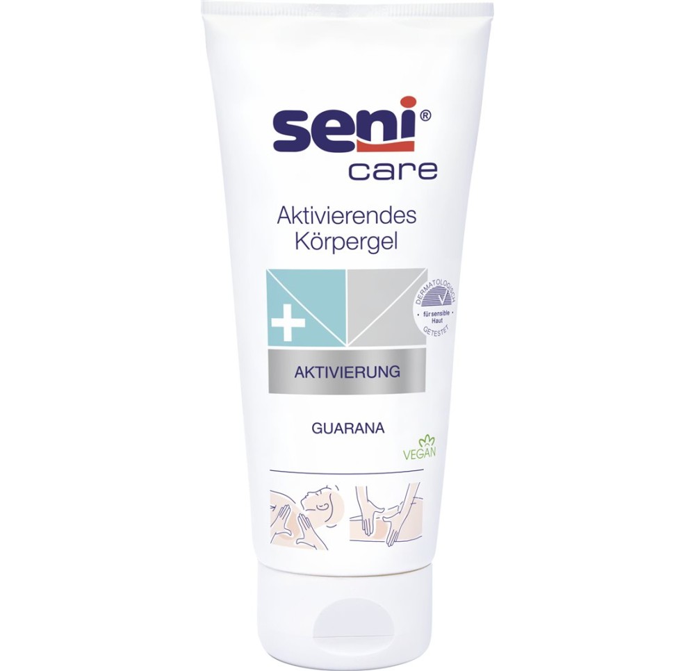 SENI Care gel activant avec guarana tb 200 ml