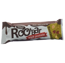 ROOBAR barre de chocolat noisettes prot 40 g