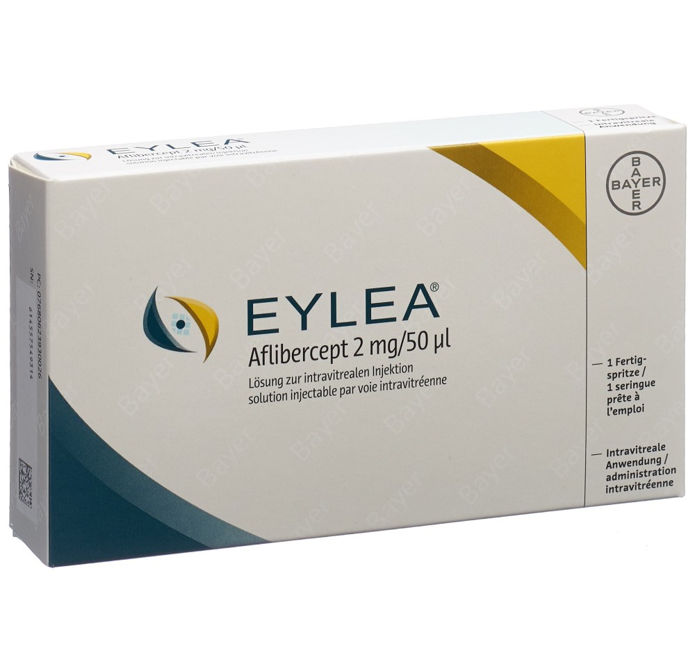 EYLEA sol inj 2 mg/0.05ml ser pré EYLEA sol inj 2 mg/0.05ml ser pré
