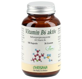 CHRISANA Vitamine B6 active caps bte 180 pce