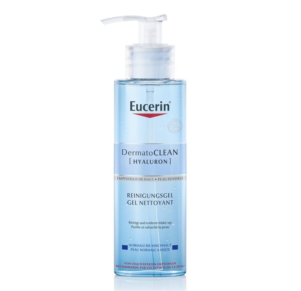 EUCERIN DermatoCLEAN gel nettoyant rafraîch 200 ml