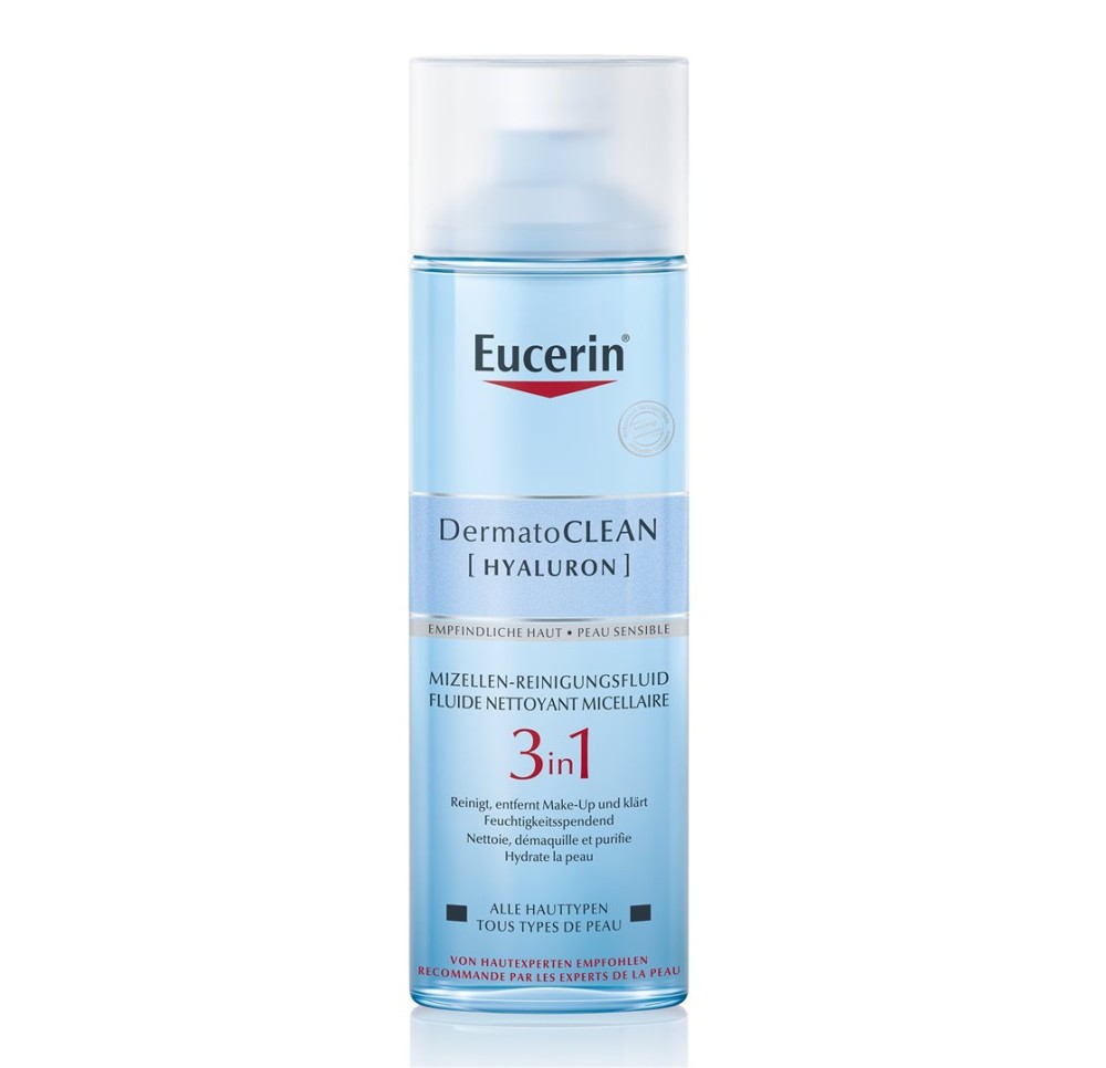 EUCERIN DermatoCLEAN eau micell 3en1 Big 400 ml