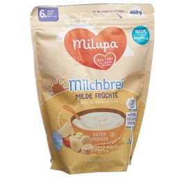 MILUPA bouillie lactée réveil fruité 6m+ 400 g
