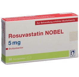 ROSUVASTATIN NOBEL cpr pell 5 mg 30 pce