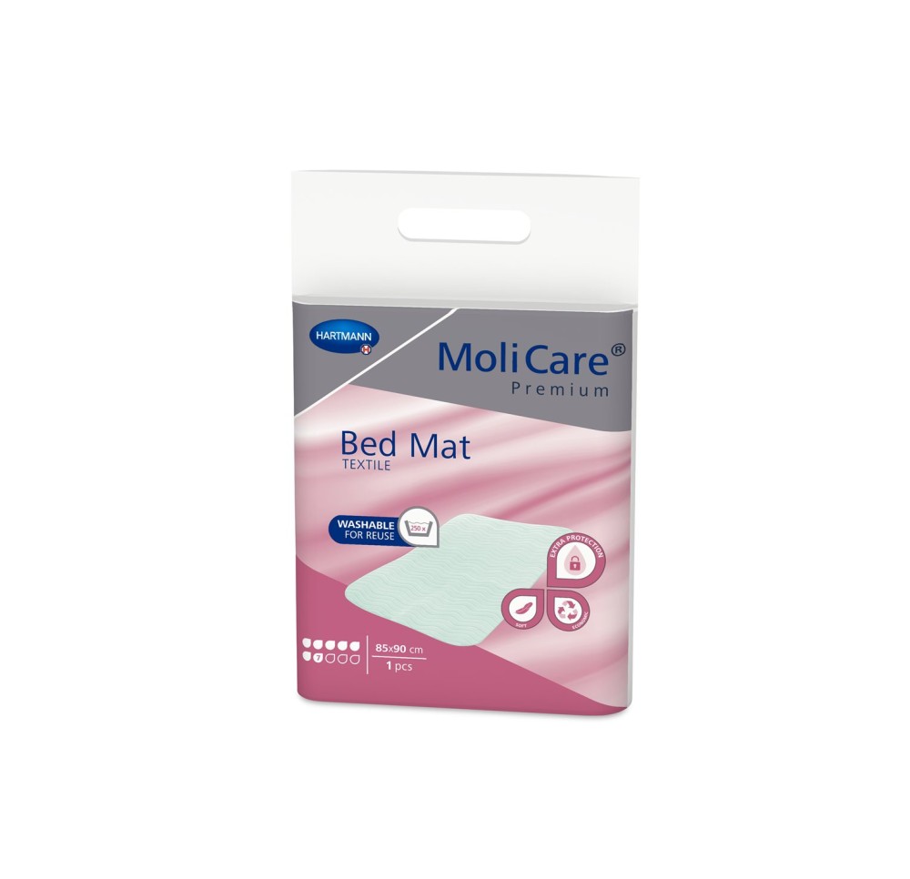 MOLICARE Bed Mat Textile 7 85x90cm