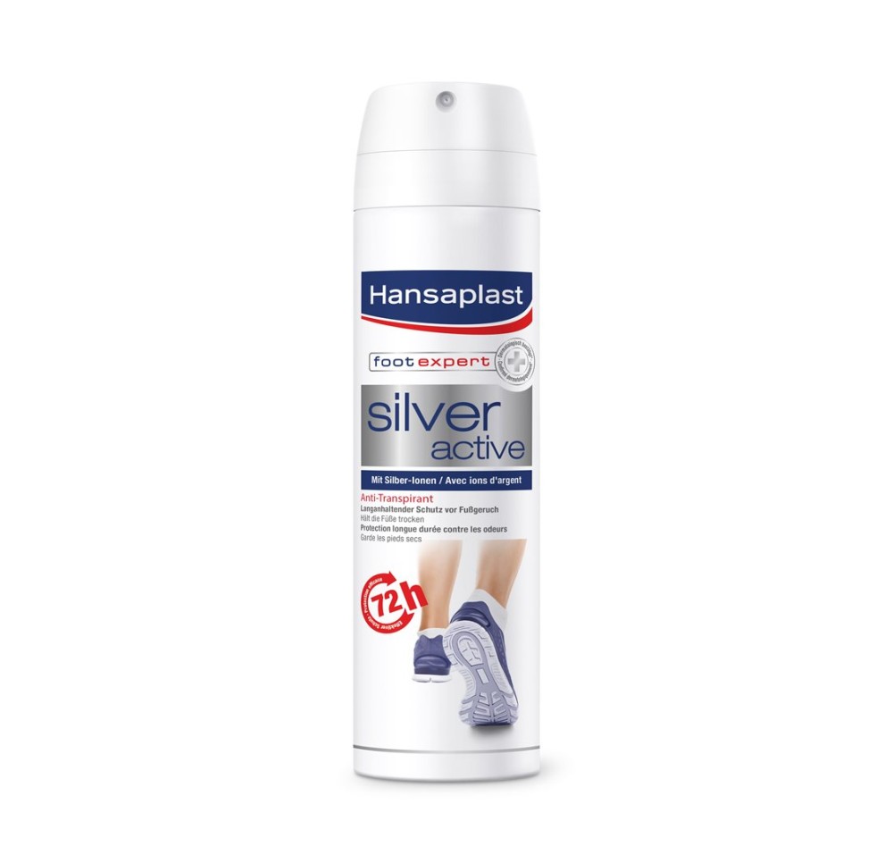 HANSAPLAST spray pieds Silver Active 150 ml HANSAPLAST spray pieds Silver Active 150 ml