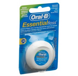 Oral-B Essentialfloss 50m menthe ciré