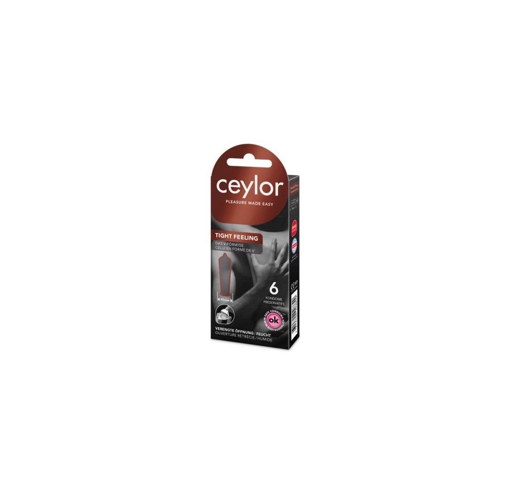 CEYLOR Tight Feeling préservatif 6 pce