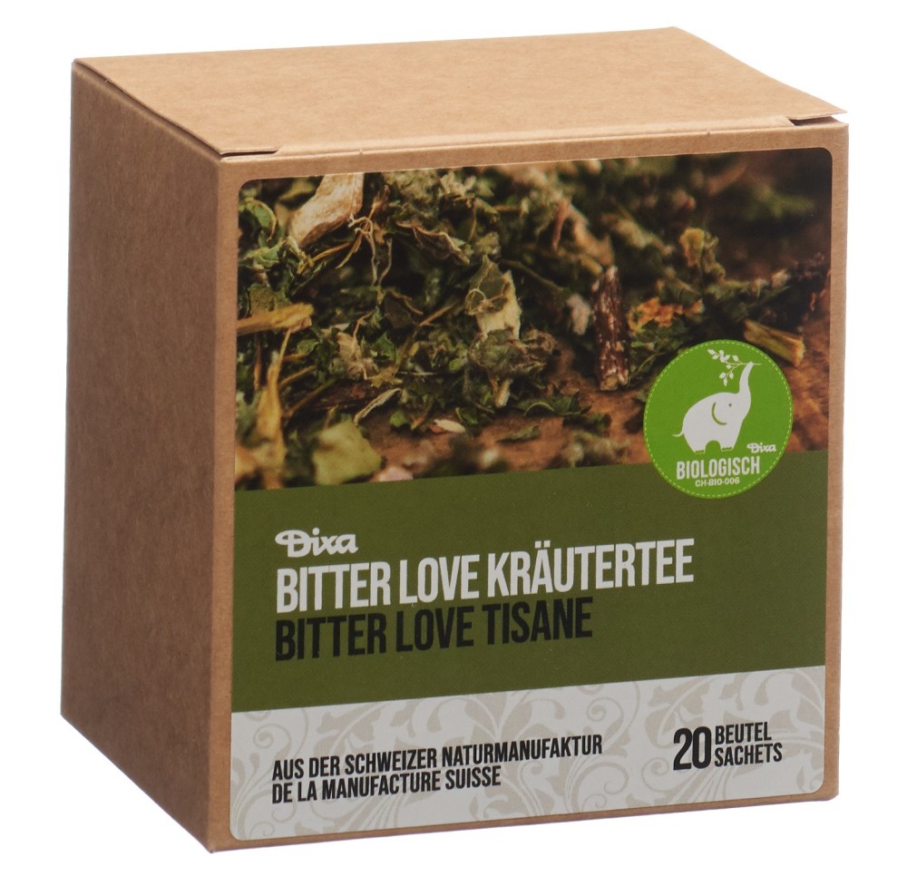 DIXA Bitter Love Tisane BIO sach py box 20 pce DIXA Bitter Love Tisane BIO sach py box 20 pce