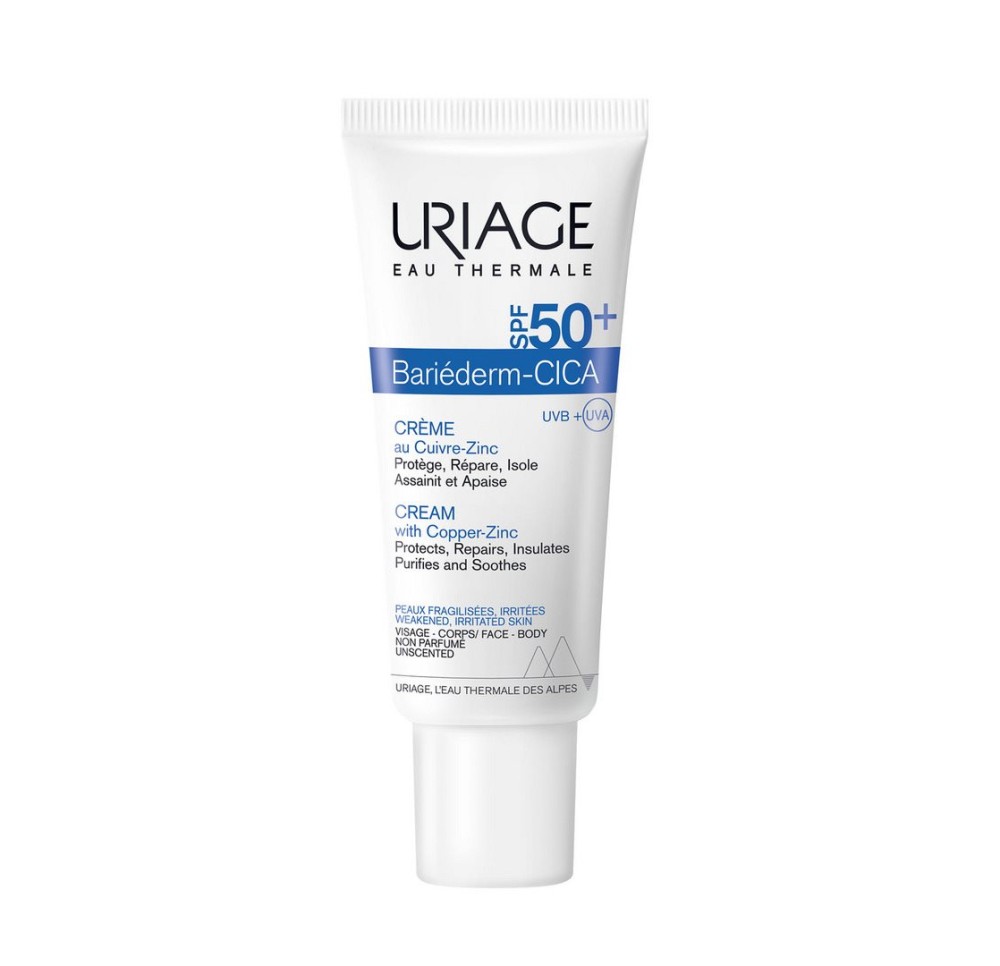 URIAGE Bariéderm Cica-Crème SPF50 tb 40 ml URIAGE Bariéderm Cica-Crème SPF50 tb 40 ml