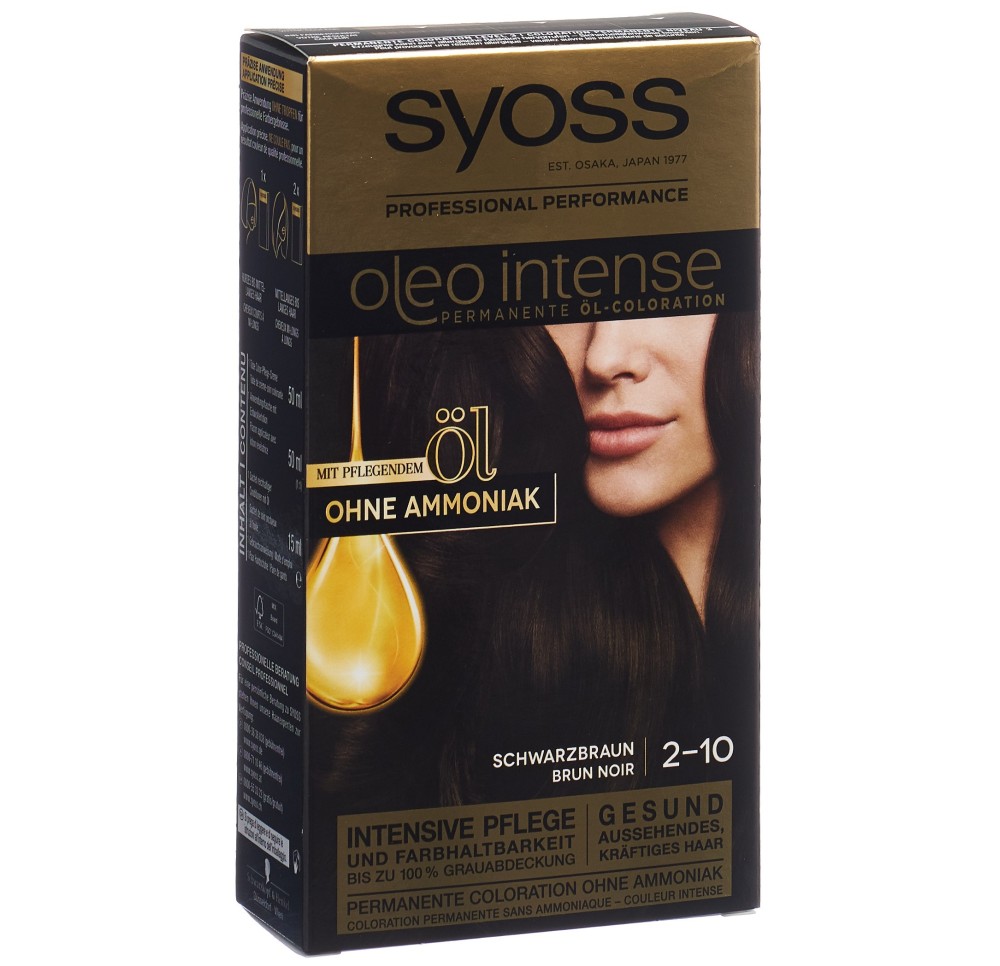 SYOSS Oleo Intense 2-10 brun noir SYOSS Oleo Intense 2-10 brun noir