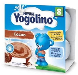 NESTLE Yogolino cacao 8m 4 x 100 g