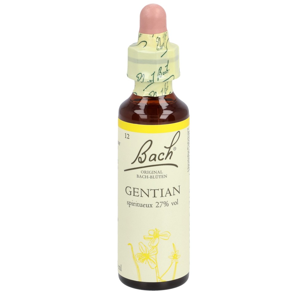 FLEURS DE BACH original gentian no12 20 ml