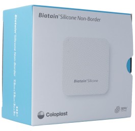 BIATAIN Silicone Non Border 7.5x7.5cm 10 pce