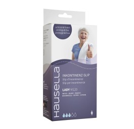 HAUSELLA slip incon Lady M120 XXL bl cot mem PU