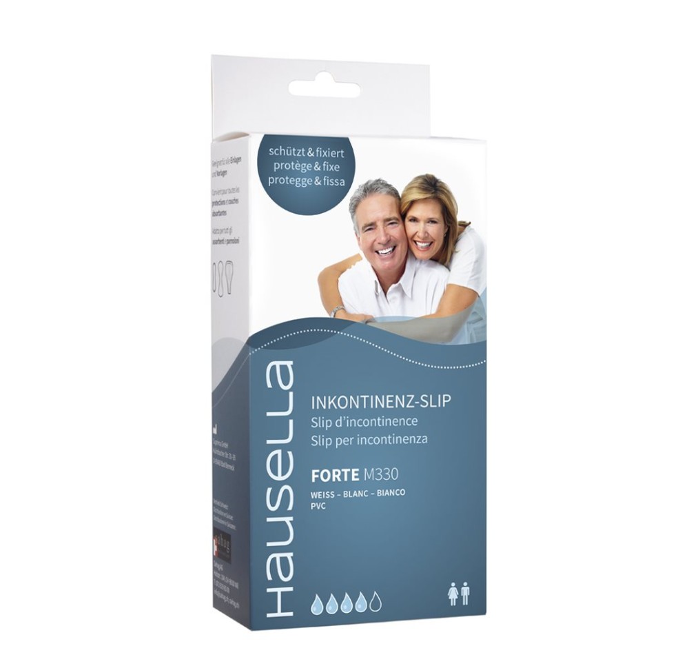 HAUSELLA slip incon Forte M330 L unisexe bl PVC HAUSELLA slip incon Forte M330 L unisexe bl PVC