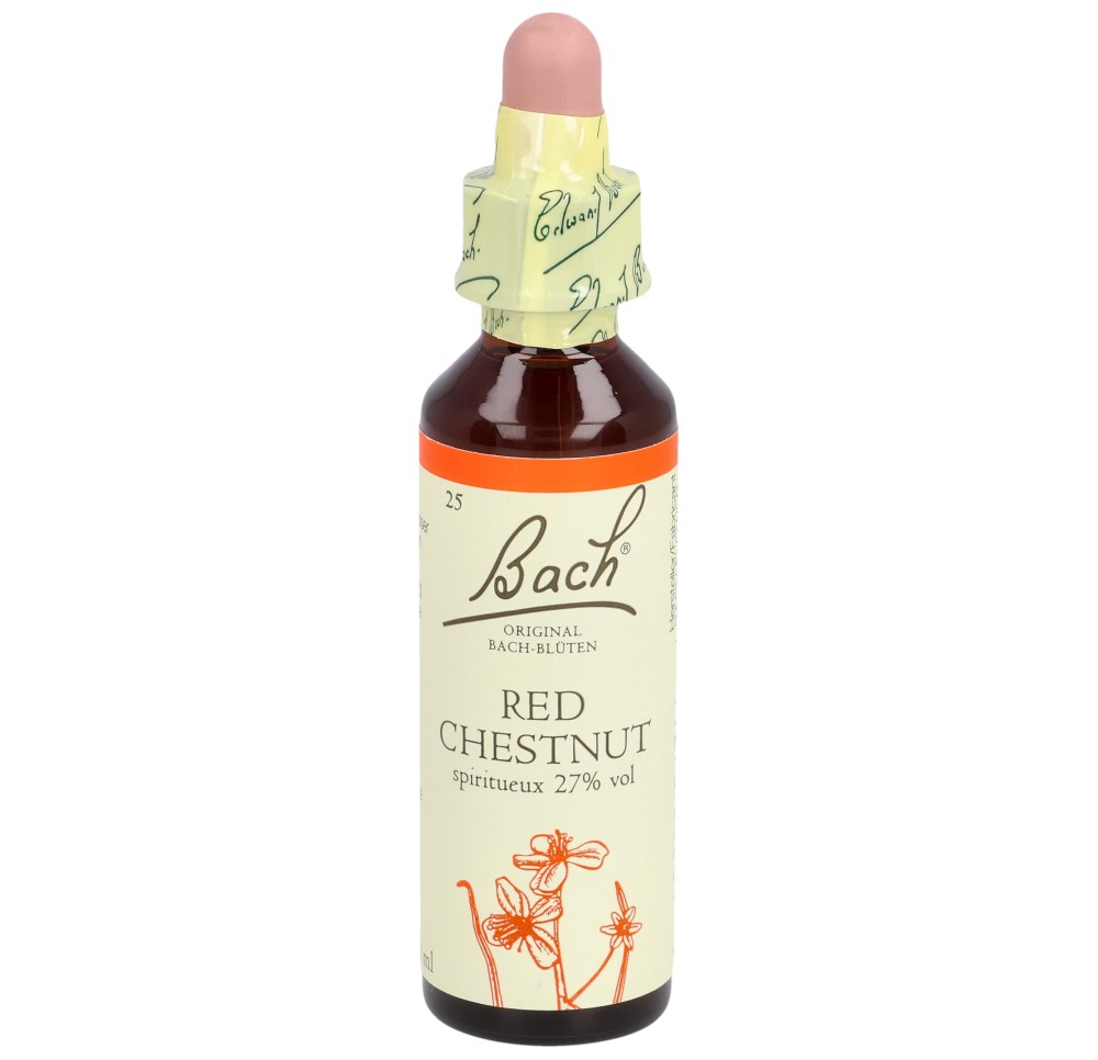 FLEURS DE BACH original red chestnut no25 20 ml