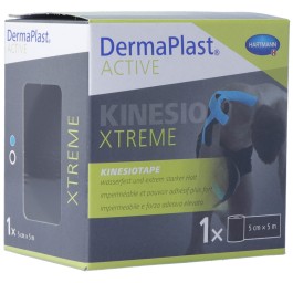 DERMAPLAST Active Kinesiotape Xtreme 5cmx5m noir