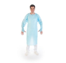 HYGOSTAR Blouse protection CPE 115x100cm 100 pce