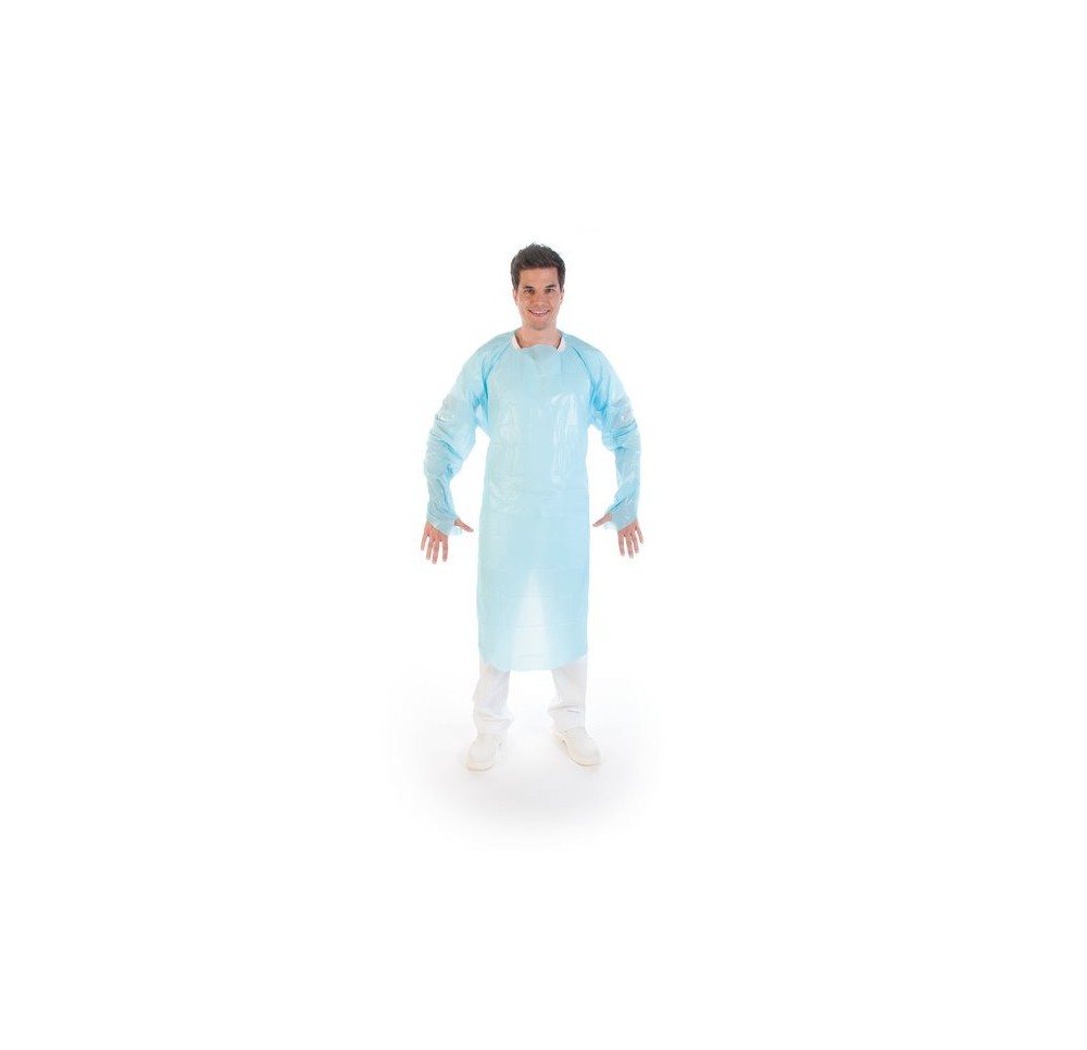 HYGOSTAR Blouse protection CPE 115x100cm 100 pce