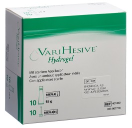 VARIHESIVE Hydrogel av applicateur stér 10 tb 15 g