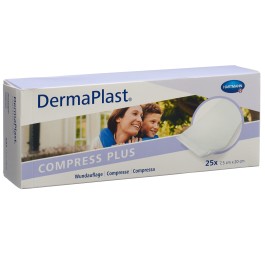 DERMAPLAST Compress Plus 7.5x20cm 25 pce