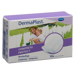 DERMAPLAST Compress Protect 5x7.5cm 10 pce